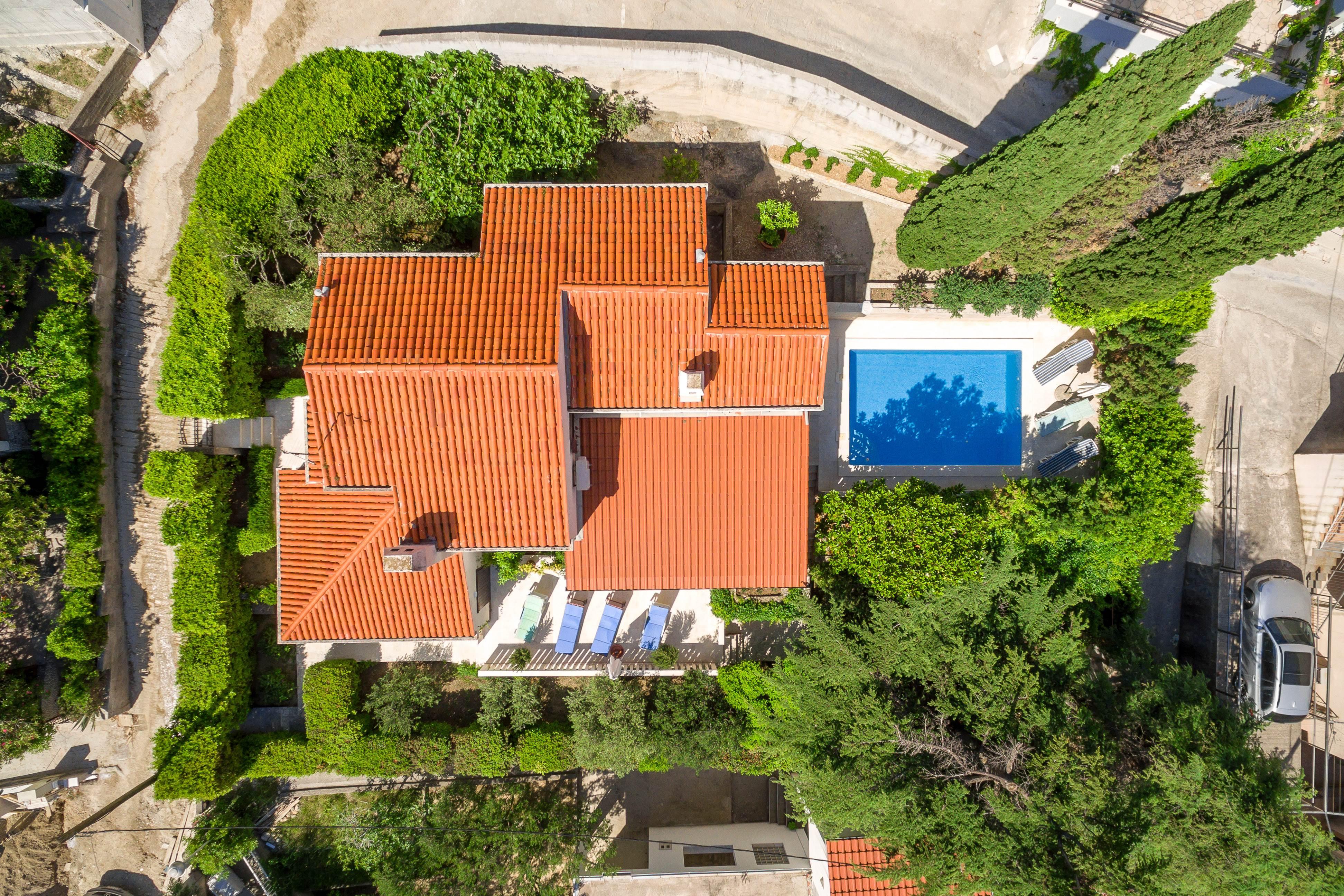 Villa Skalinada, 8 Persons, Private Pool, 바스카보다 외부 사진